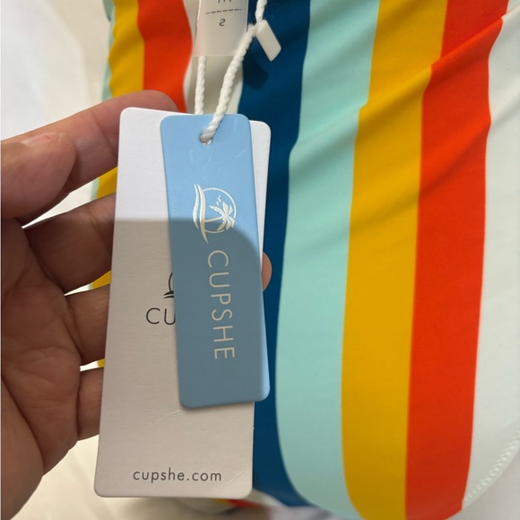 Cupshe Multicolor Striped Bikini - Picture 4 of 8
